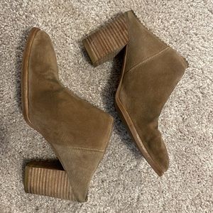 Via Spiga clogs, suede, brown, size 8